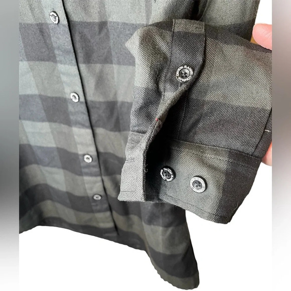 Dixxon Women’s Form And Function D-Tech Black/Gray Plaid Flannel Size XL - Picture 4 of 8